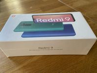 Mobiltelefon- Redmi 9 i orginalförpackning