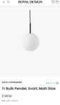 Audo Copenhagen Tr Bulb pendel matt opal