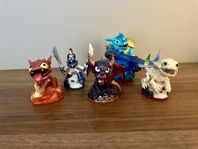 Set 5 stycken - Skylanders Giants figurer 