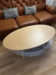 Oval soffbord EFG 120x60