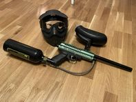 Inferno Rec paintballmarkör + utrustning säljes