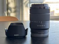 OBJEKTIV: Sony E 18-135mm F3.5-5.6 OSS