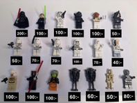 LEGO minifigurer! (star wars, marvel, minecraft, disney)