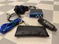 Presonus Studio Recording Kit begagnat