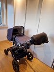 Bugaboo Fox 3Complett dark navy/graphite 2021/11 m tillbehö