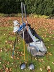 Golfklubbor Tileist + golfbag