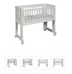 Troll bedside crib Oslo vit