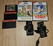 SEGA HANDKONTROLL + Spel