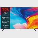 HELT NY TV TCL 58” 4k med google-TV