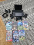 Nintendo switch med 7 spel + tillbehör