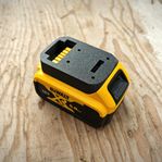 Batterihållare 2-pack Dewalt 18v/54v Batteri