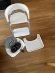 stokke steps stol med babyset