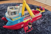 Paw Patrol fartyg med tillhörande dykarRyder med fordon