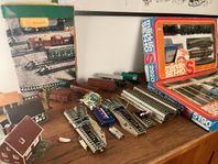 Märklin tågset 2920, 5190 med flera extra spår och vagnar