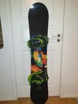 Burton custom restricted 154 med Burton Cartel bindningar