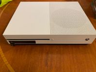 xbox one s + kontroll + spel + hårddisk