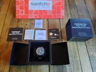 Omega x Swatch "Snoopy" Mission to the Moonphase - Black