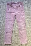 Fina rosa byxor i stl 122 manchester jeans 