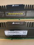 Corsair Vengeance, DDR3, 8 GB (2x4 GB)