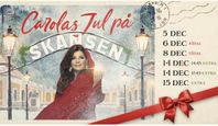 Carolas Jul på Skansen 8 dec - en biljett kvar på rad 13