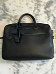 YSL sac de jour briefcase in grained leather BLACK