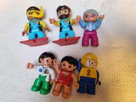 Lego duplo figurer 6st