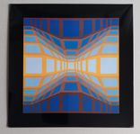 Victor VASARELY Original heliogravyr "KEK-EG-II", 1975