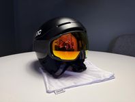 POC Skidhjälm + POC Goggles 