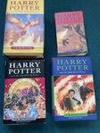 Harry Potter böcker engelsks