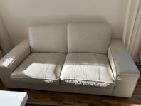 vit skinsofa  -Ikea