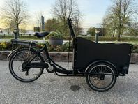 Lådcykel / Cargobike med eldrift * nyservad 