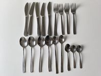 18x Cutlery Set Bestick Kniv Gaffel Sked Knife Fork Spoon