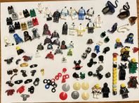 LEGO Ninjago figurdelar och inkompletta figurer