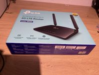 4G Router TP Link Archer MR200 ,  AC750.  Som ny!