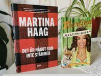 Två böcker av Martina Haag