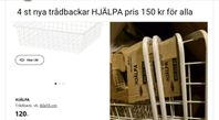 Trådbackar HJÄLPA IKEA