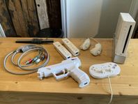 Nintendo Wii med tillbehör