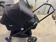 Bugaboo Fox 2 barnvagn med sittdel och liggdel