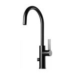 tapwell köksblandare arm184 black chrome