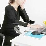 Jincomso Ergonomic Design Computer Desk Elbow Stand JK-V2D