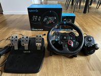 Logitech G29 + Växelspak