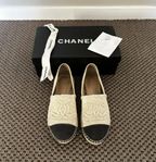 Chanel espadrillos med kvitto