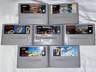 SNES [ 7 Spel ]