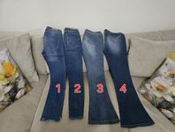 Kläder Dam jeans och byxor 34/36/38/XS/S/M