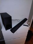 sony soundbar med trådlös subwoofer