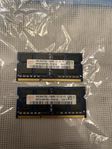 ddr 3 minne 2x 4gb