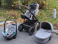 Barnvagn Britax Römer Smile 3 Grå – Barnvagnspaket