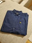 Lyle & Scott oxfordskjorta mörkblå (M)