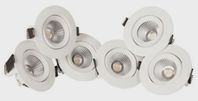 Hidealite Spotlights , 2 st 6 pack Optic 360 - 3000 K