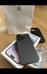 iPhone 15 PRO 128gb Som Ny Garanti,AppleCare+ och kvitto!